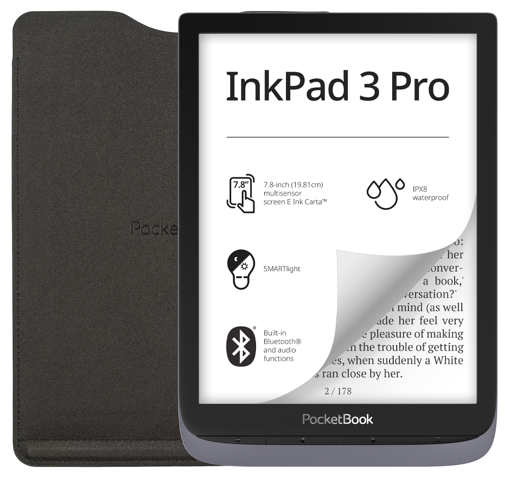 Купить PocketBook 740 InkPad 3 Pro Metallic Grey в каталоге интернет  магазина PocketBook по выгодной цене с доставкой, отзывы, фотографии -  Москва